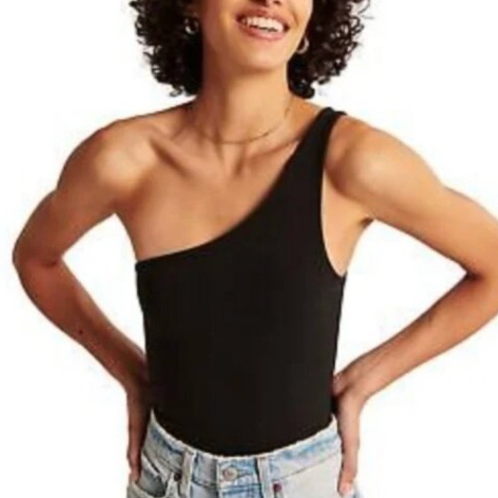 Abercrombie One-Shoulder Bodysuit